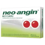 Neo-angin bez cukru pastilky 24ks